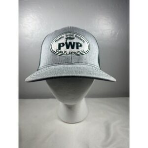 Trucker‎ Hat Snap Back Phoenix Wood Products PWP Quality Integrity Tell